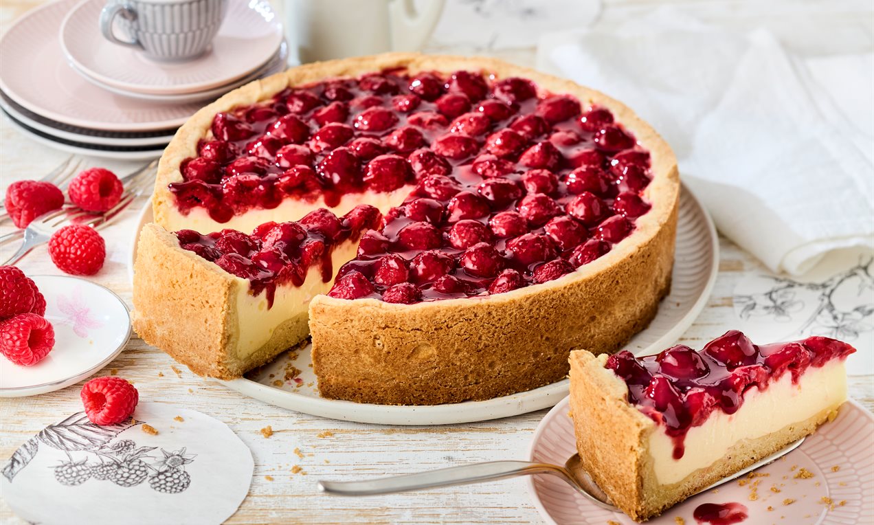 Himbeer-Schmand-Kuchen Rezept | Dr. Oetker