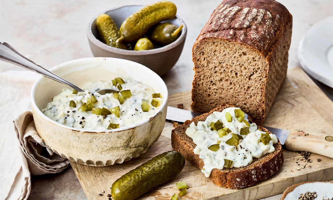 Gewürzgurken Dip Rezept | Dr. Oetker