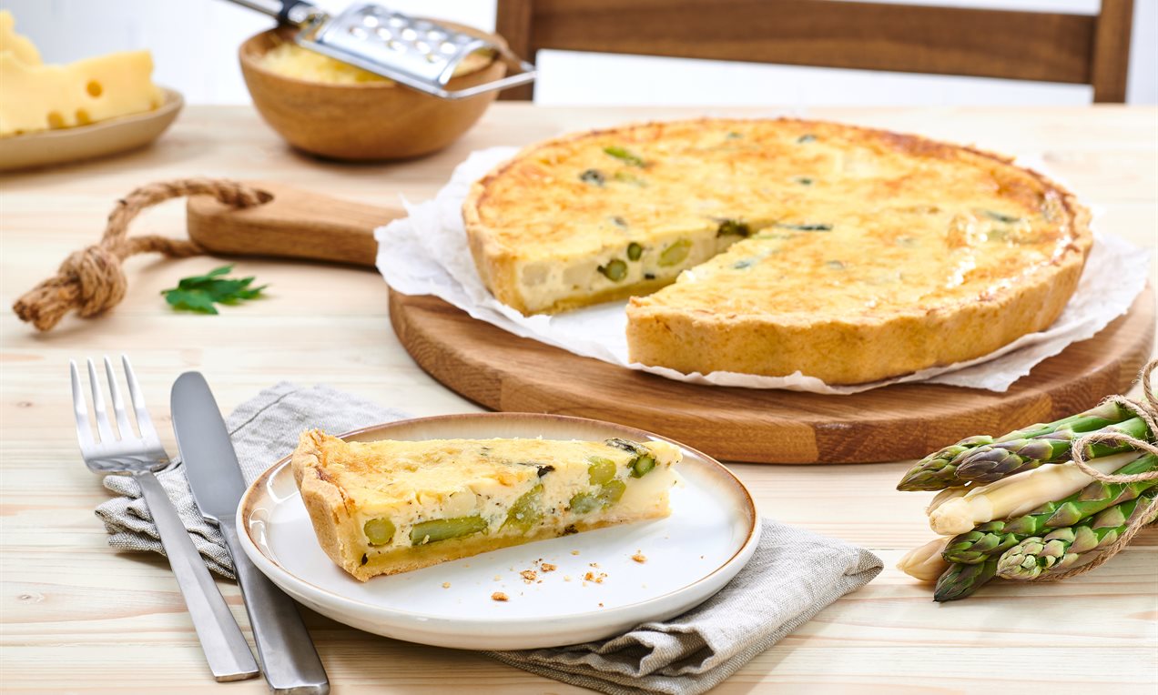 Spargelquiche Rezept | Dr. Oetker Spargelquiche Rezept | Dr. Oetker