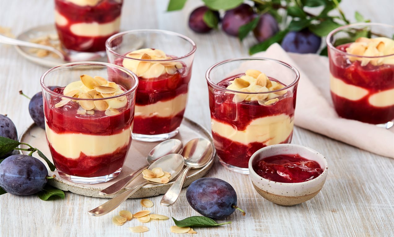 Zwetschgen-Dessert Rezept | Dr. Oetker