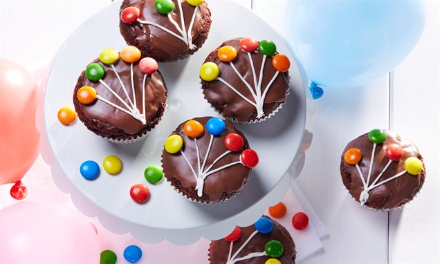 Luftballon-Muffins Rezept | Dr. Oetker
