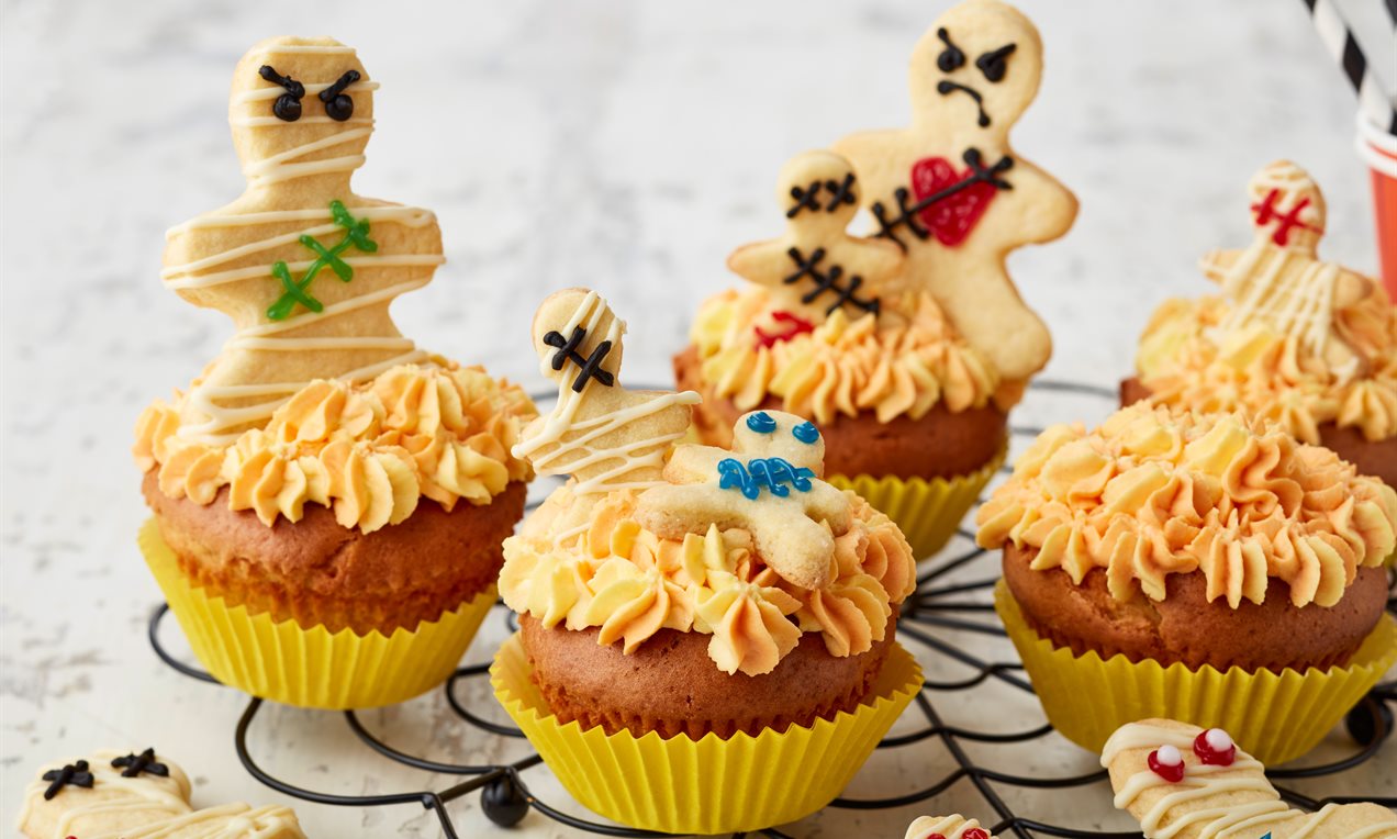 Picture - Gruselige Halloween Cupcakes QF 1040