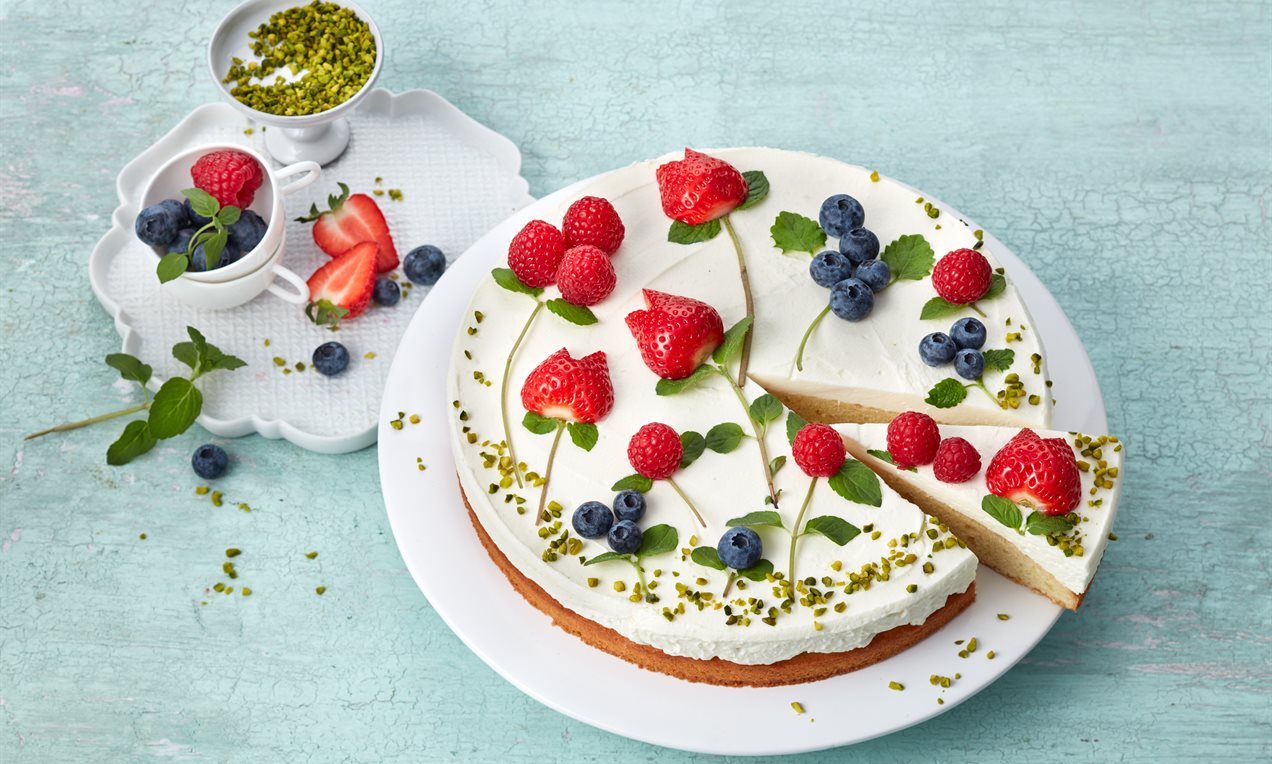 Kuchen mit Mascarpone und Quark Rezept | Dr. Oetker