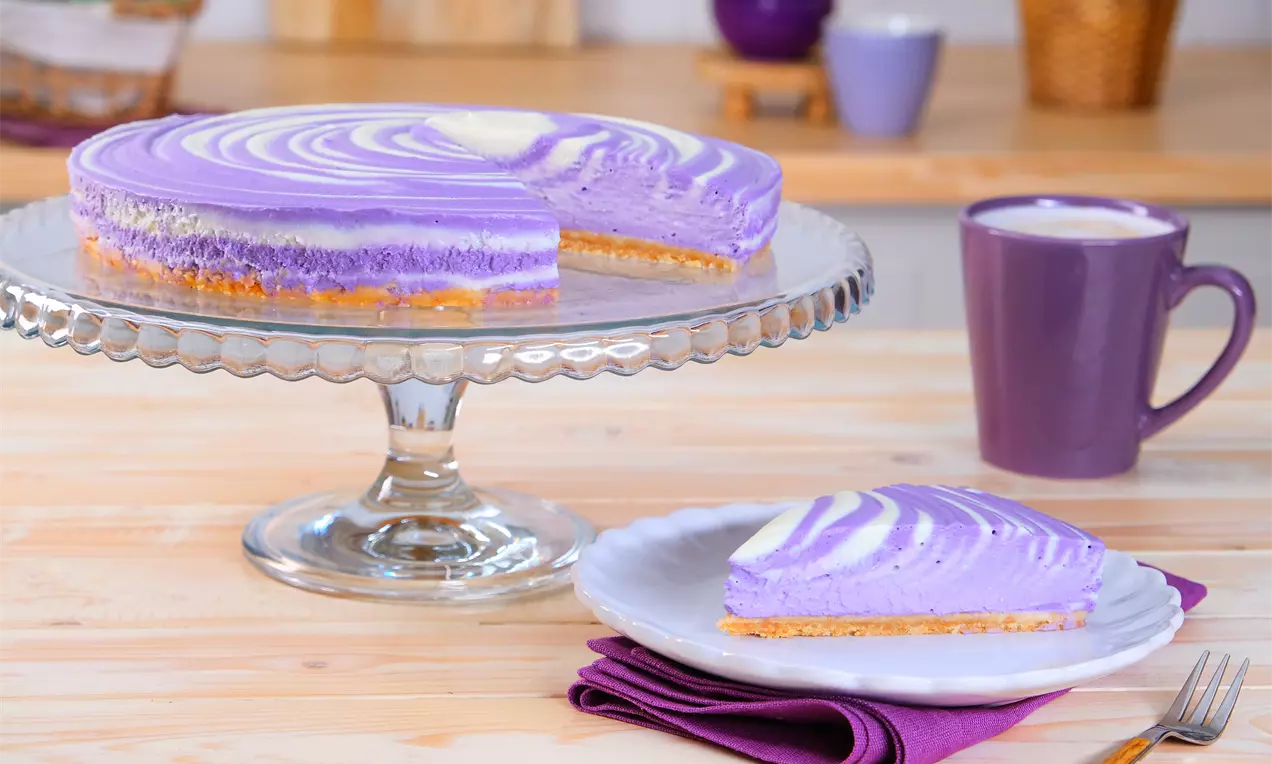 Ube Cheesecake