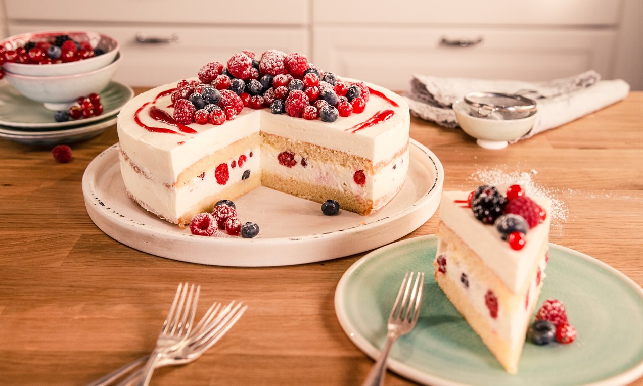 Beerige Käse-Sahne-Torte Rezept | Dr. Oetker