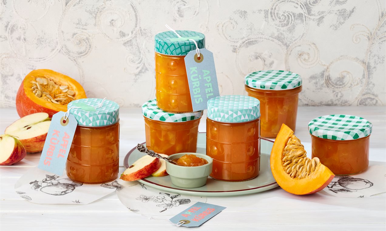 Apfel-Kürbis-Marmelade Rezept | Dr. Oetker