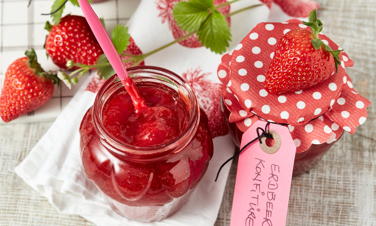 Erdbeer-Konfitüre Rezept | Dr. Oetker