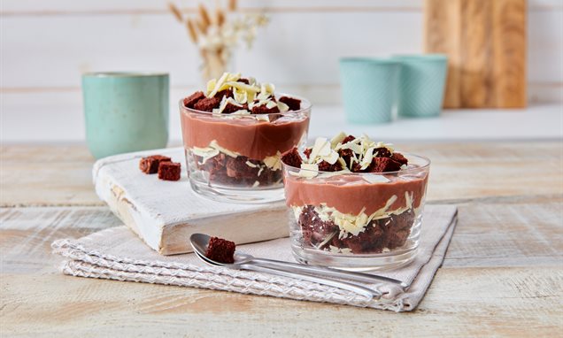 Faszinierend Schoko Desserts Im Glas Ebenbild