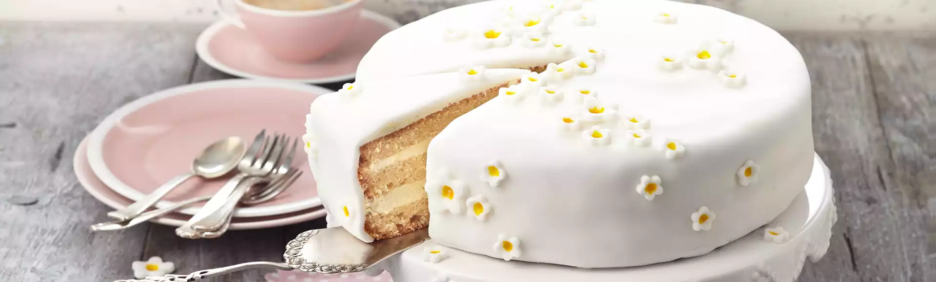 Rollfondant Weiß (250g), Fondantdecke Weiß für Kuchen, Torten, Cupcake