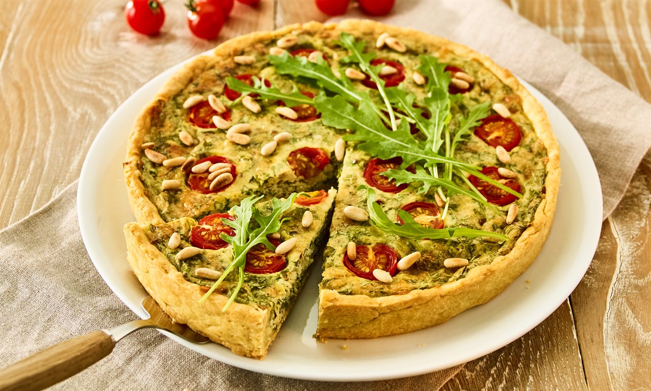 Rucola-Käse-Quiche Rezept | Dr. Oetker Rucola-Käse-Quiche Rezept | Dr. Oetker