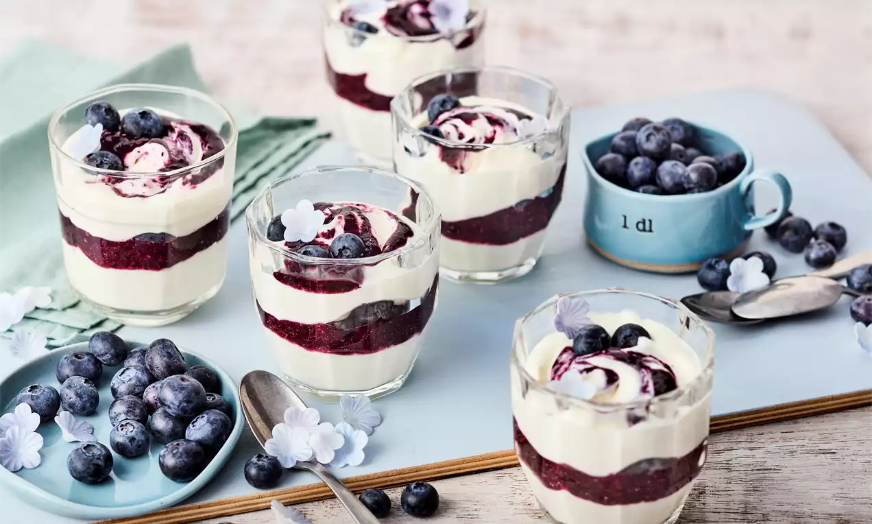 Blaubeer-Heidelbeer-Dessert QF hero1 3248 Dr. Oetker