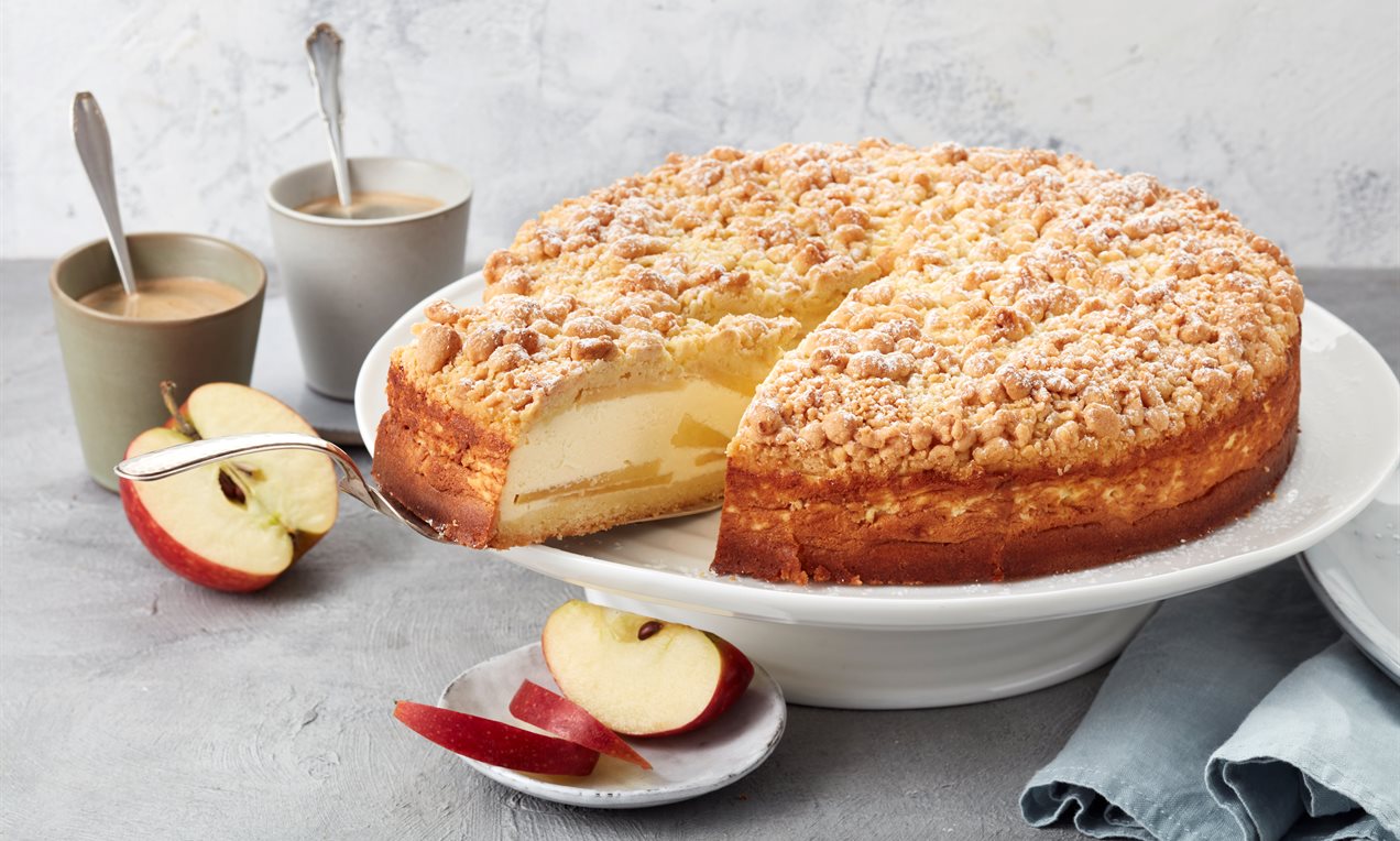 Apfel-Käsekuchen Rezept | Dr. Oetker