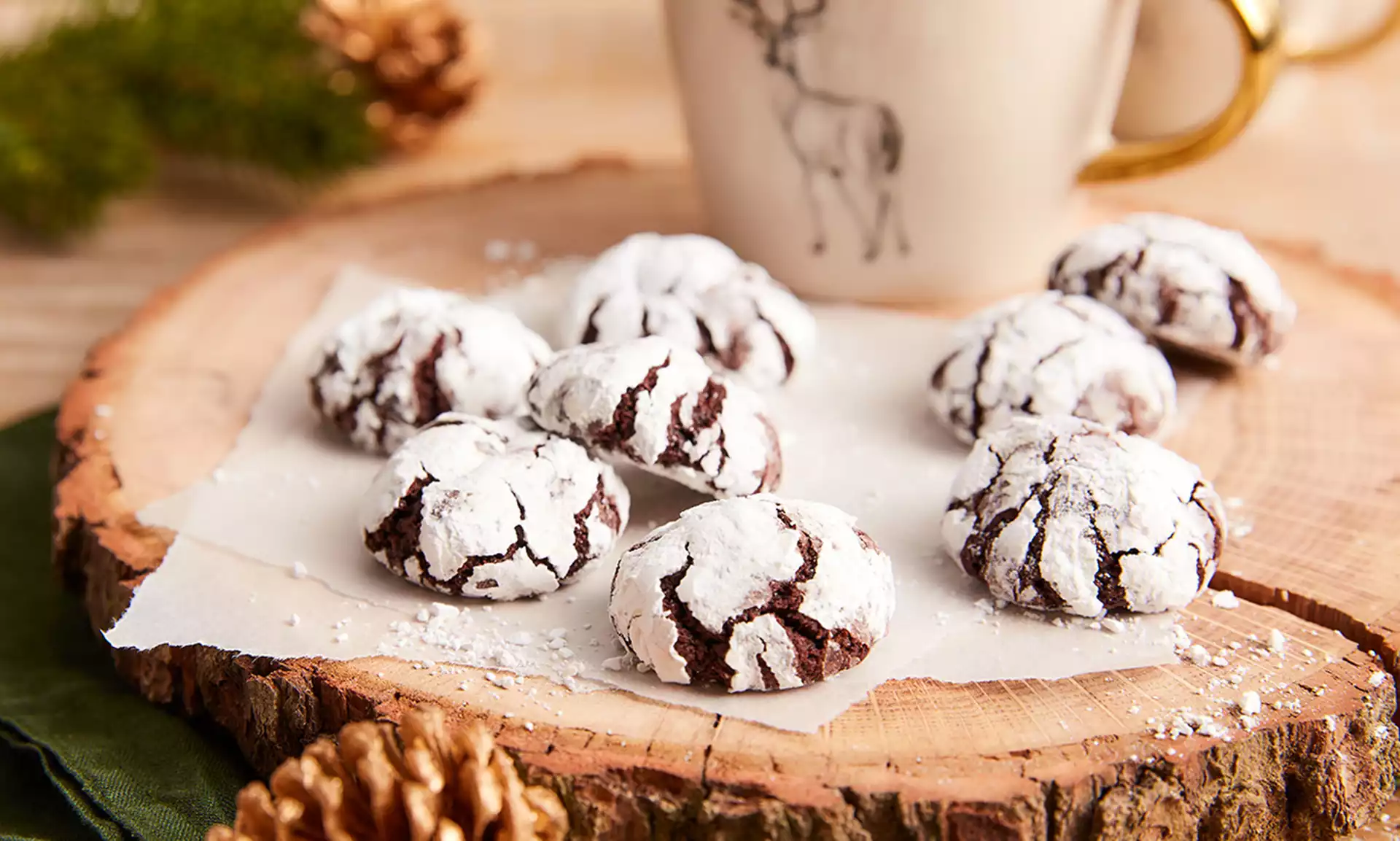 Crinkle Cookies