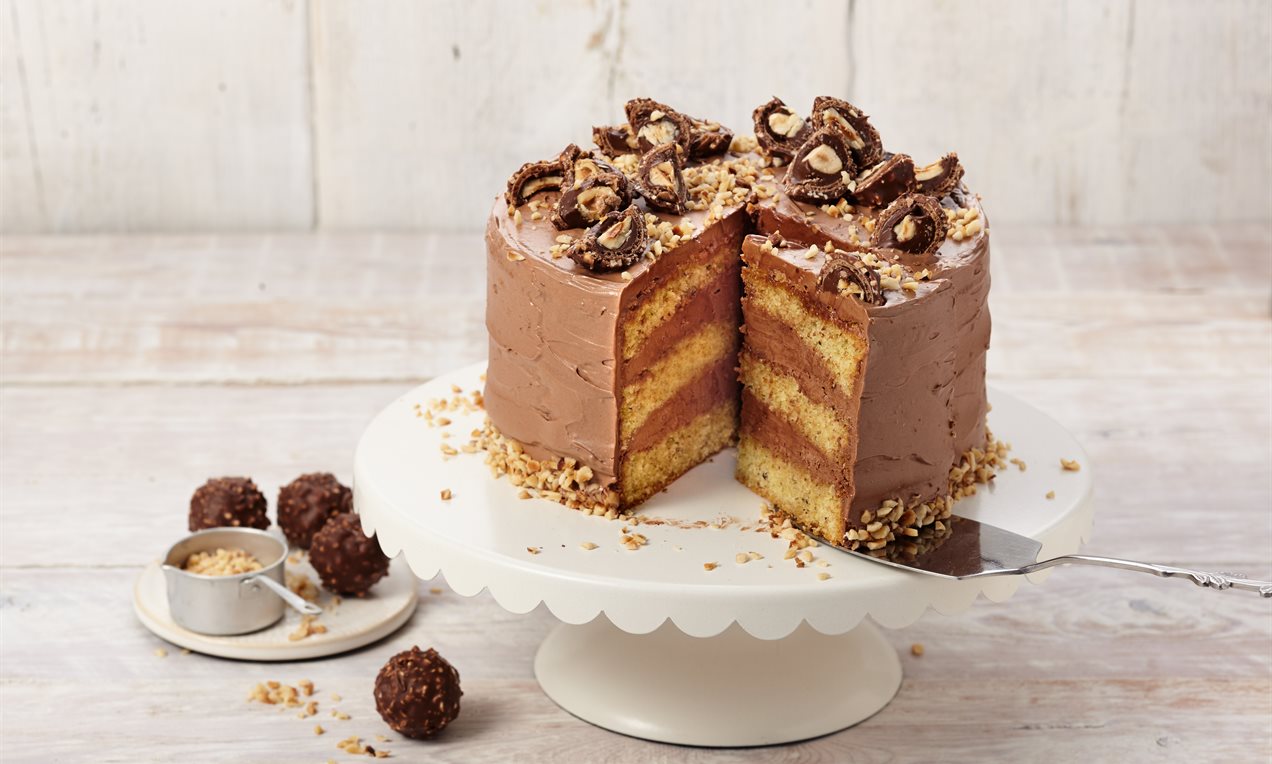 Kleine Rocher®-Torte Rezept | Dr. Oetker