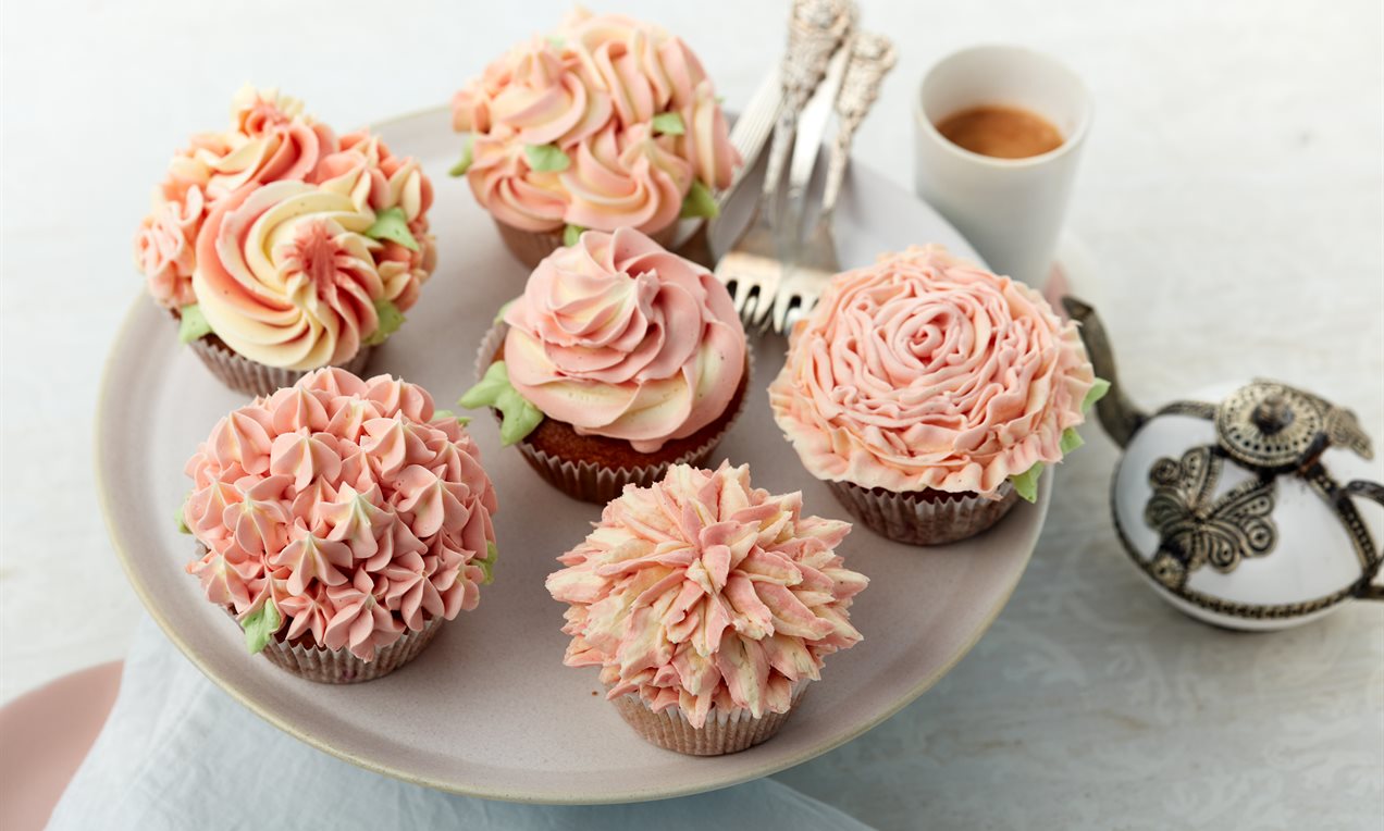Picture - Blütenzauber-Cupcakes QF 8874