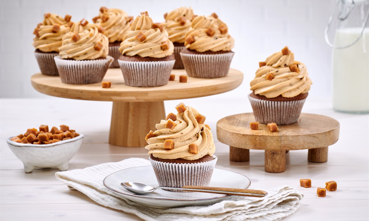 Schoko-Karamell-Muffins Rezept | Dr. Oetker