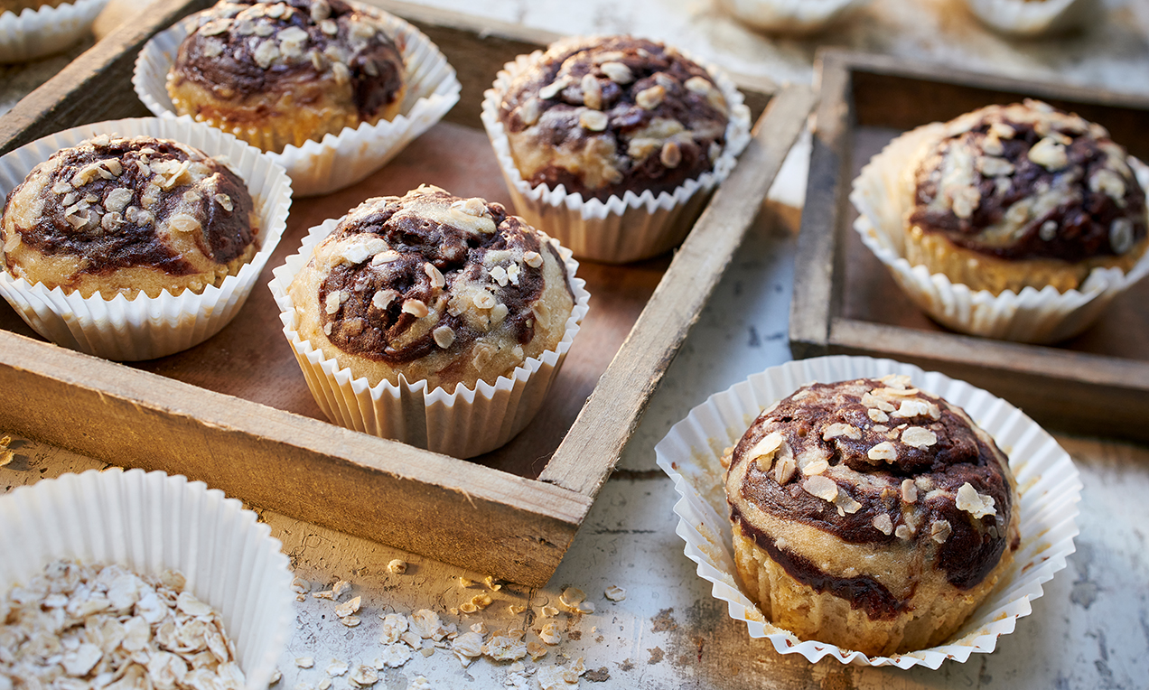 Vegane Bananenmuffins Rezept | Dr. Oetker