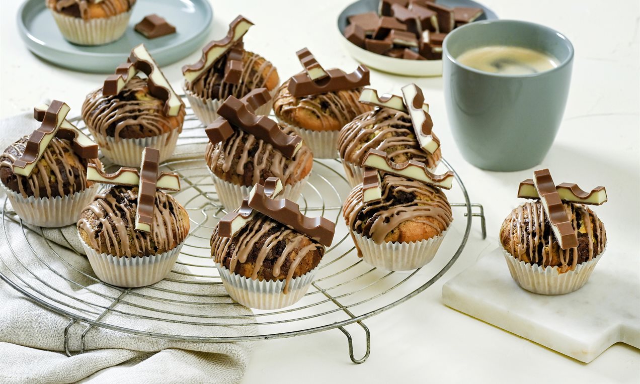 KinderRiegel®Muffins Rezept Dr. Oetker