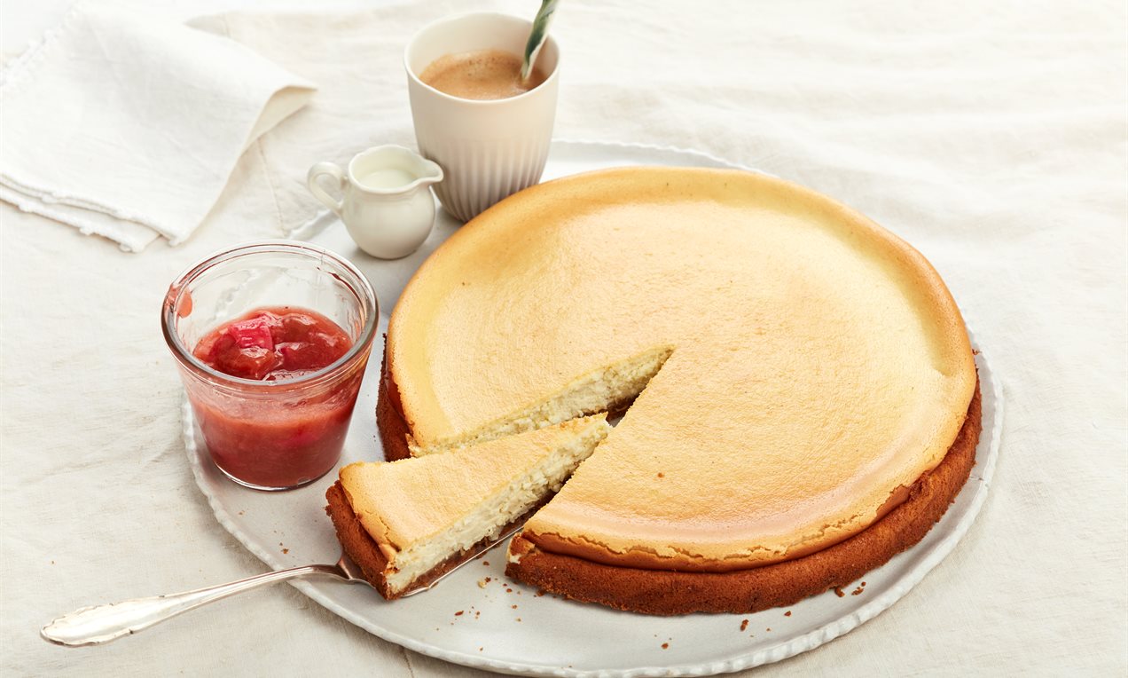 Käsekuchen mit Keksboden Rezept Dr. Oetker
