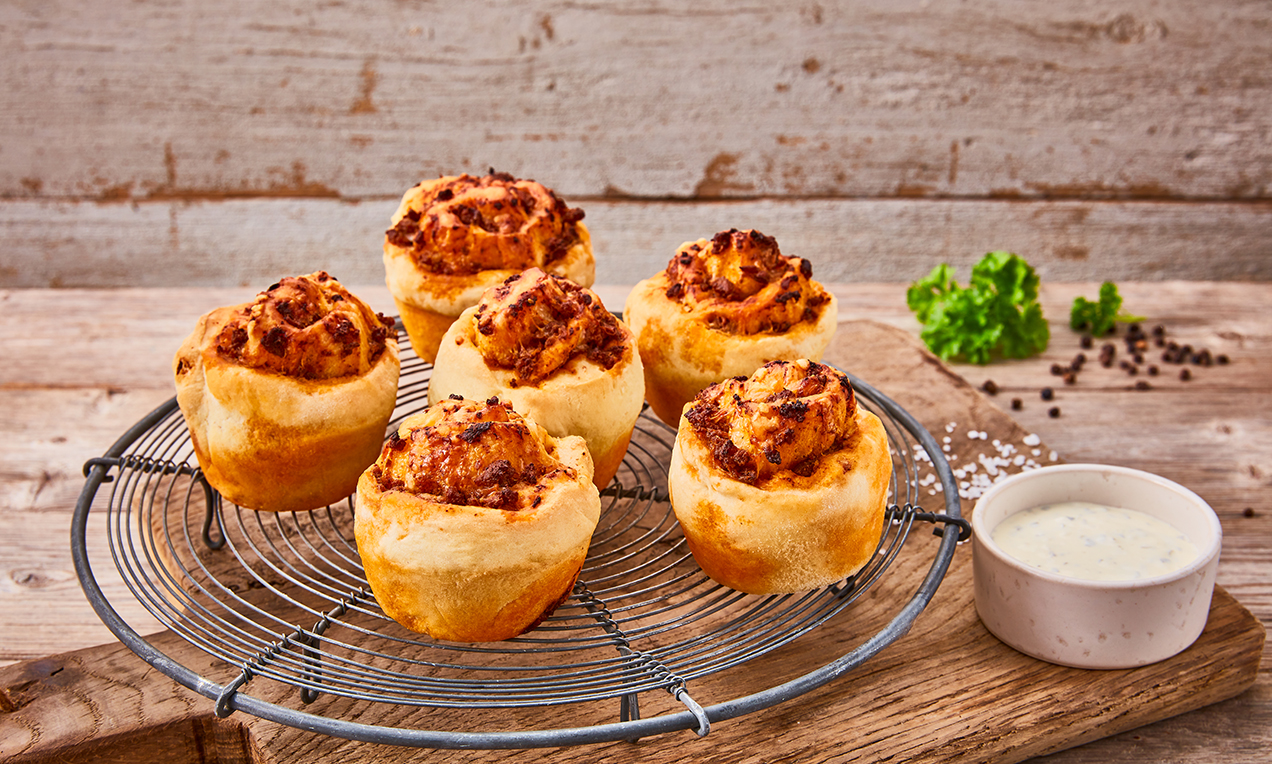 Hackfleisch-Muffins Rezept | Dr. Oetker