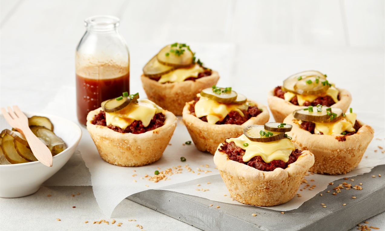 CheeseburgerMuffins Rezept Dr. Oetker