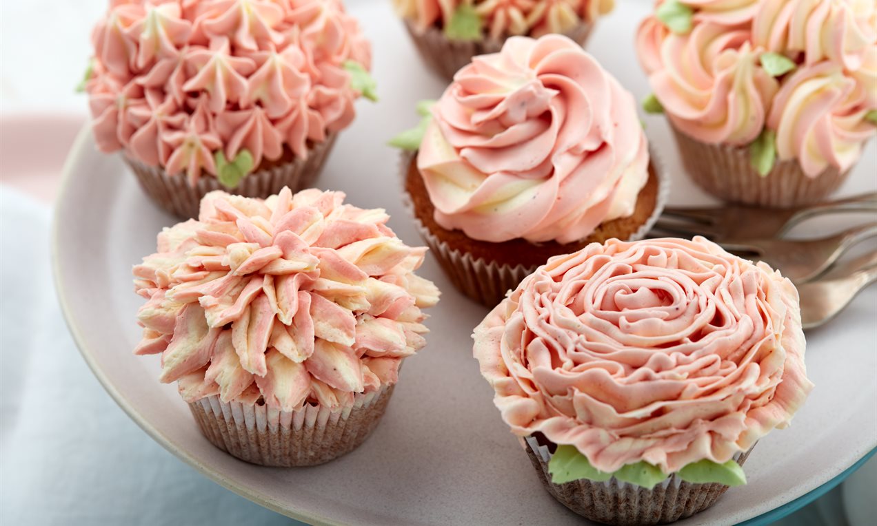 Picture - Blütenzauber-Cupcakes QF 8879