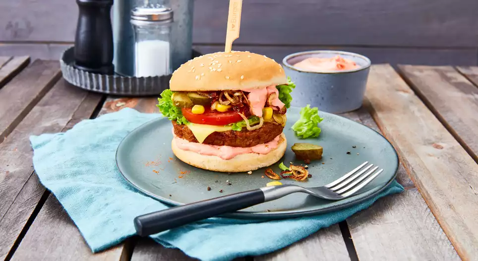 Kräutersalat mit BasilikumDressing Rezept Dr. Oetker