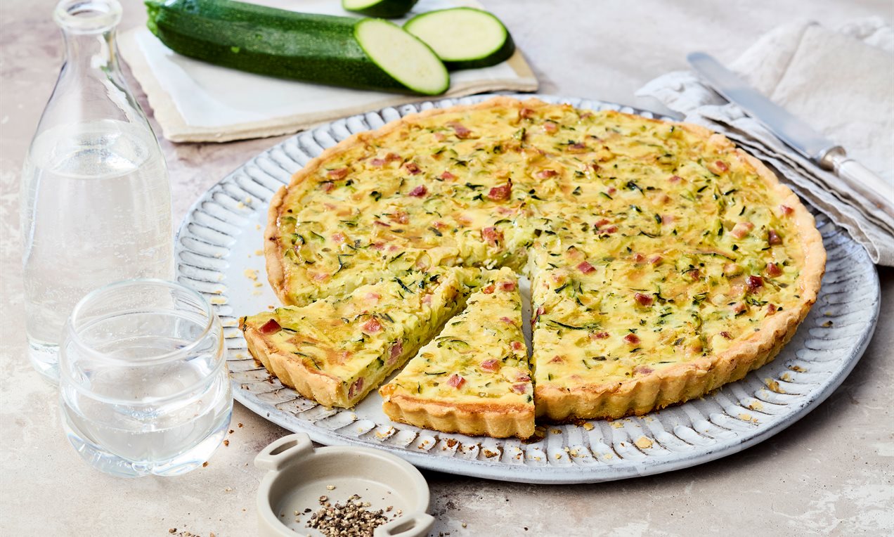Zucchini Quiche Rezept | Dr. Oetker