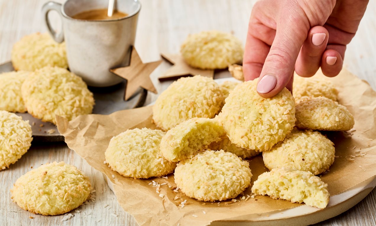 Kokos-Kekse Rezept | Dr. Oetker