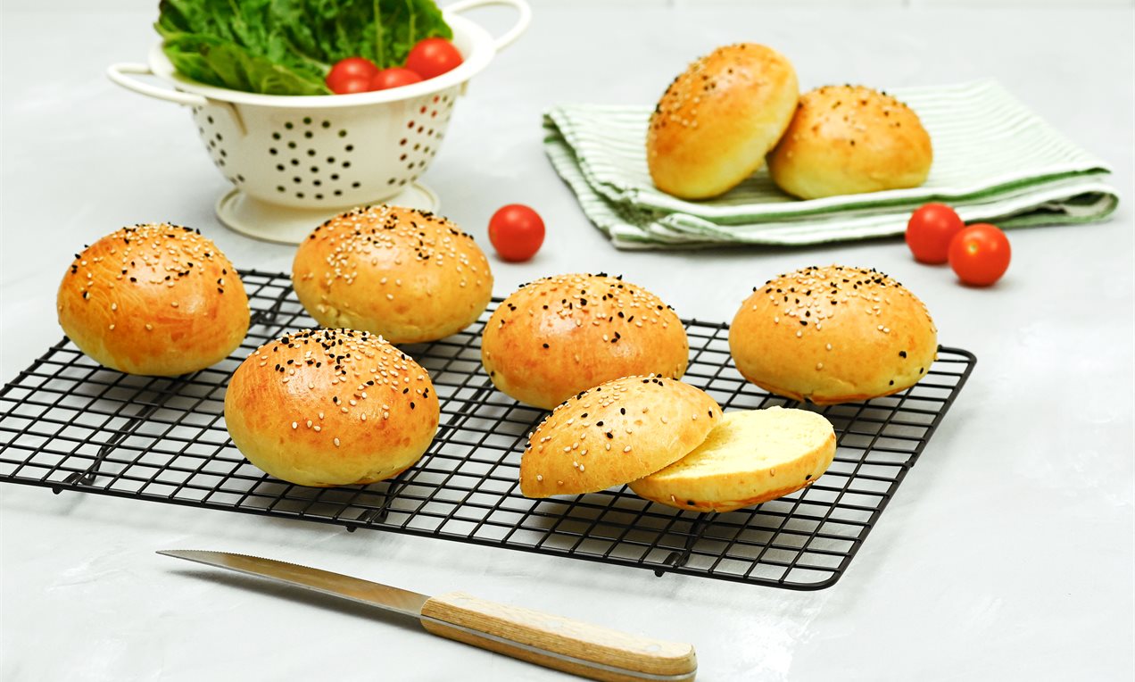 Brioche BurgerBuns Rezept Dr. Oetker