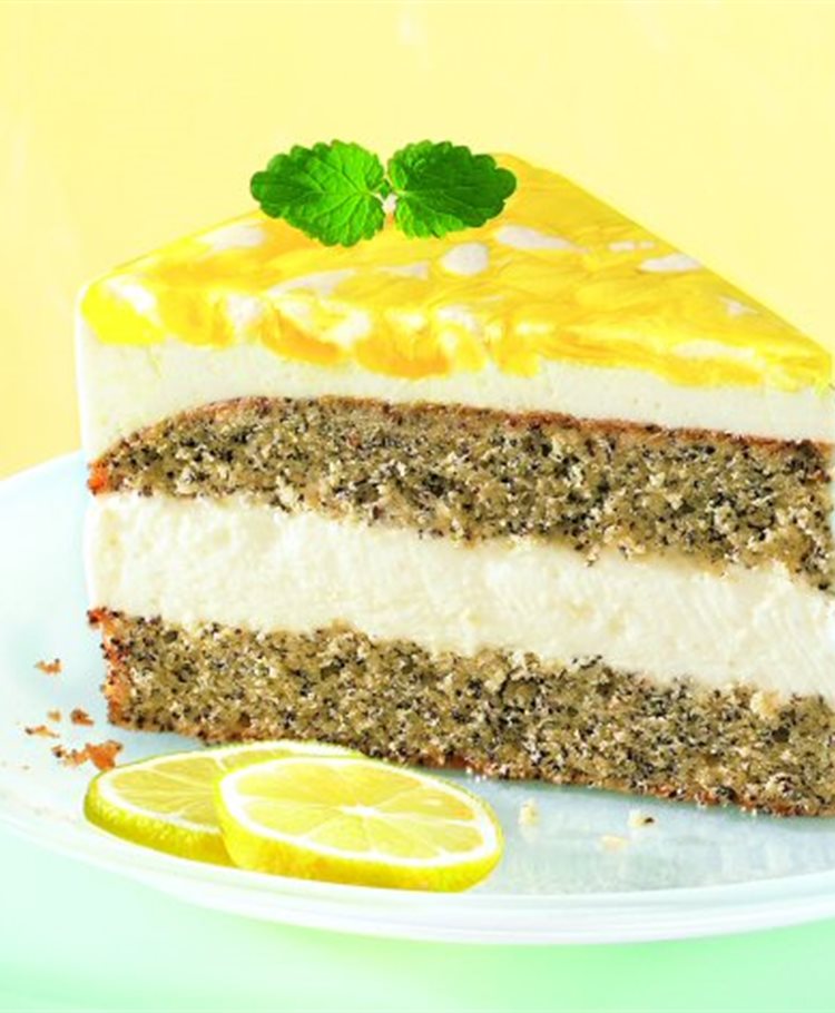 Mohn-Zitronen-Torte Rezept | Dr. Oetker