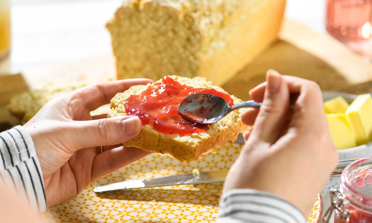 schnelles brot mit frischer hefe