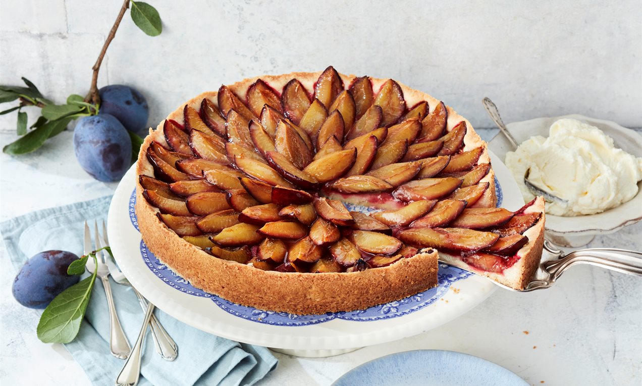 Pflaumen Tarte Rezept | Dr. Oetker