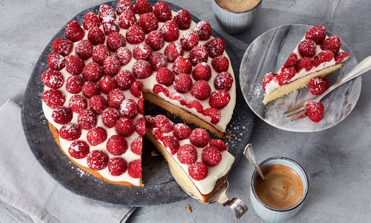 Himbeerkuchen Rezept | Dr. Oetker