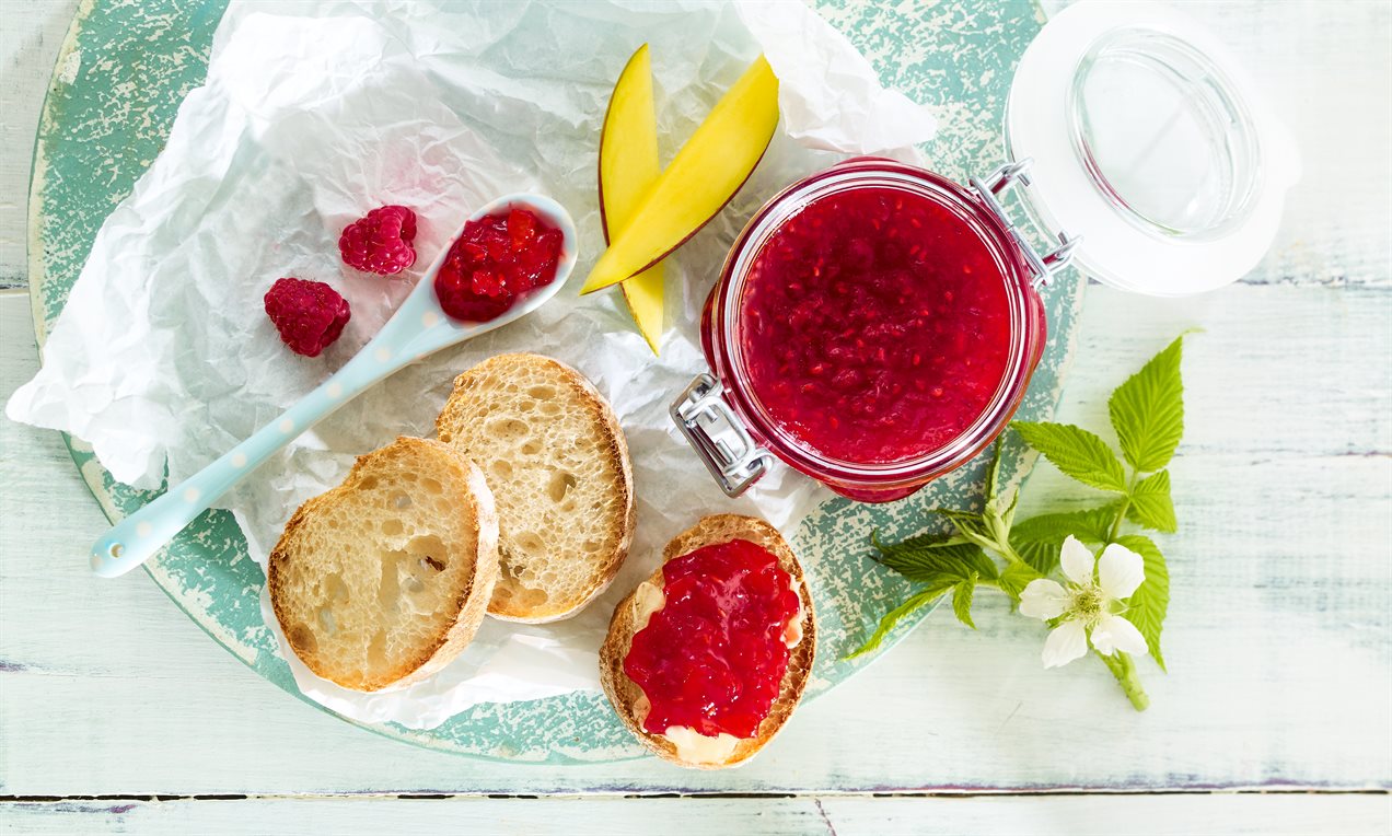 Himbeer-Mango-Konfitüre Rezept | Dr. Oetker