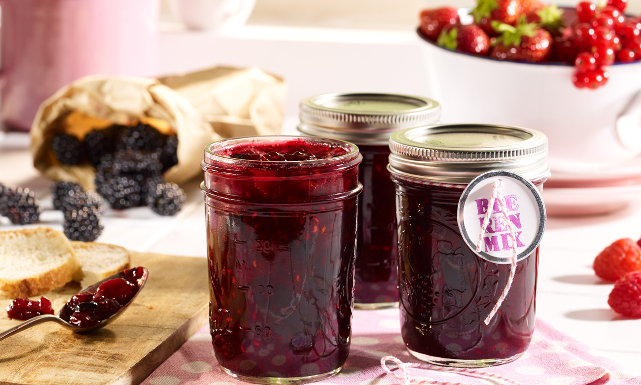 Konfitüre mit Stevia aus der Küchenmaschine Rezept | Dr. Oetker Konfitüre mit Stevia aus der Küchenmaschine Rezept | Dr. Oetker