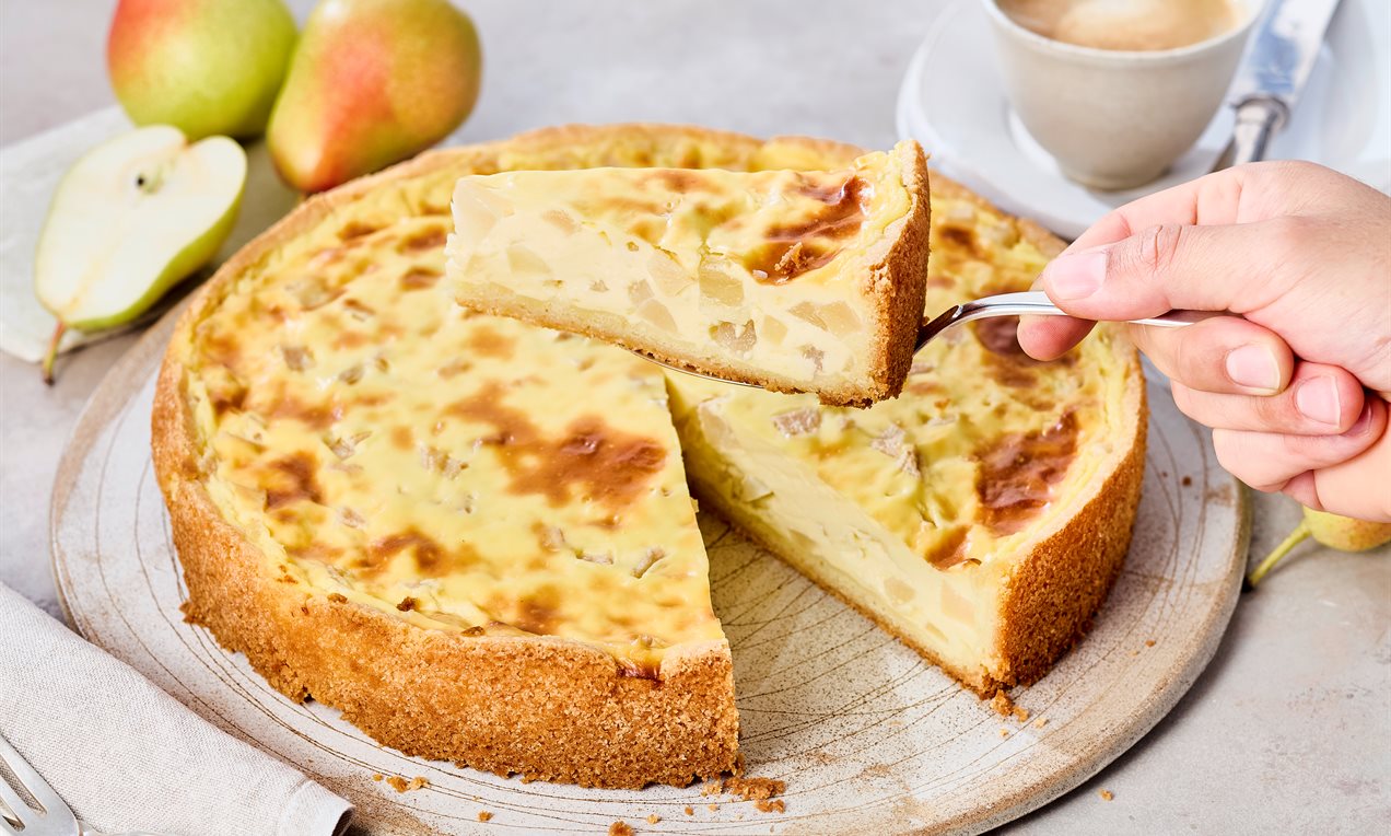 Birnen Pudding Kuchen Rezept | Dr. Oetker
