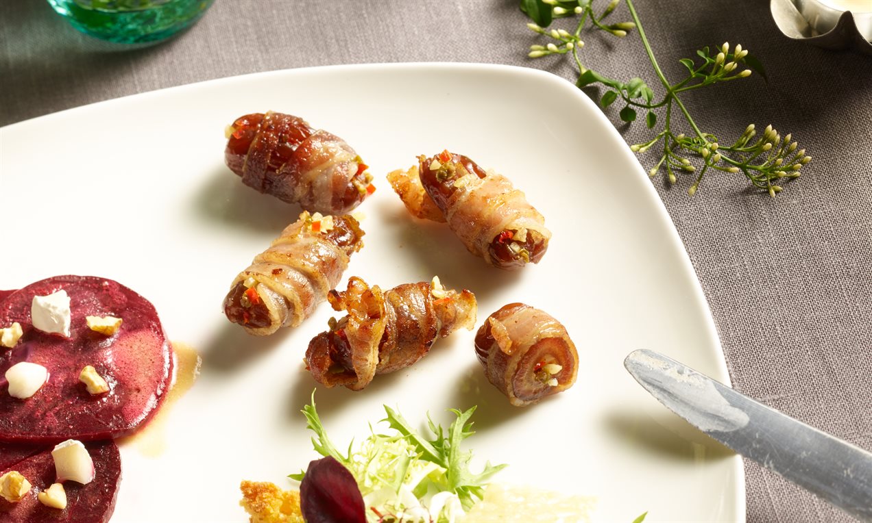 Datteln im Speckmantel Rezept | Dr. Oetker