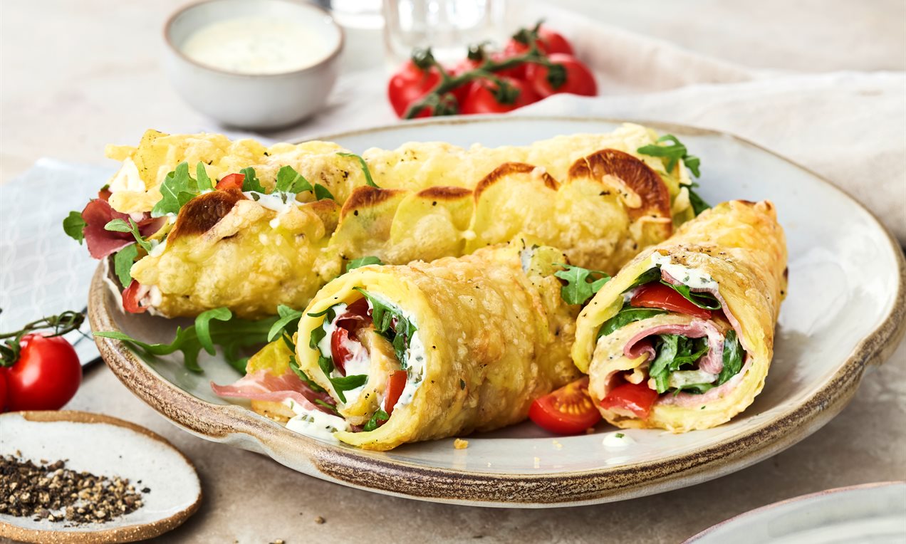 Kartoffel Wraps Rezept | Dr. Oetker
