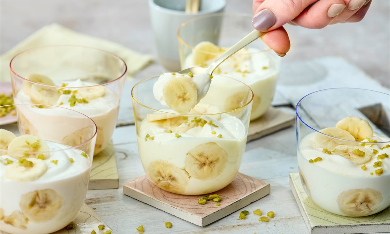 Bananenquark Rezept | Dr. Oetker
